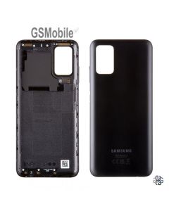 Tapa trasera Samsung A03s Galaxy A037G Negro Original
