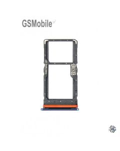 Bandeja SIM / SD para Motorola Moto G100 Azul Original
