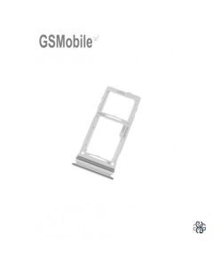 Bandeja SIM + MicroSD para Samsung A72 5G Galaxy A726 Blanco