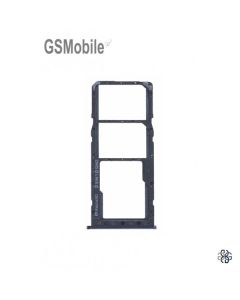 Bandeja SIM & MicroSD Samsung M205 Galaxy M20 2019 Original Negro