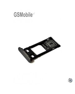 Bandeja SIM & MicroSD Sony Xperia X Negro Original