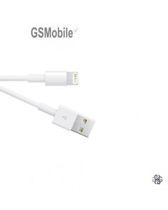 Cable USB Carga y Datos Para iPhone 5 5S 5C 6 6 Plus 6S 7 7 Plus 8 iPad Blanco