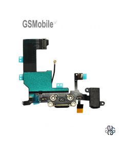 Flex conector de carga iPhone 5G Negro