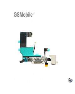 Flex de carga iPhone 5S Blanco