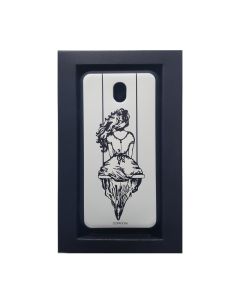 Funda para Samsung J730F Galaxy J7 2017 Niña Blanco