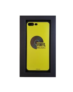 Funda para iPhone 7 Plus Vinyl Music Amarillo
