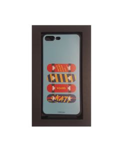 Funda para iPhone 7 Plus Skateboard Azul