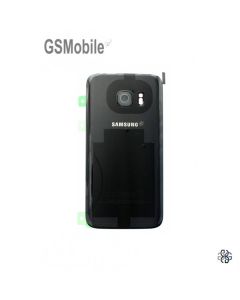 Tapa trasera Samsung G930F Galaxy S7 Original Negro