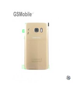 Tapa trasera Samsung G930F Galaxy S7 Original Dorado