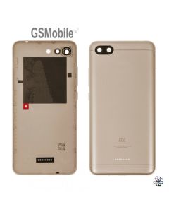 Tapa trasera para Xiaomi Redmi 6A Dorado