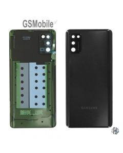 Tapa trasera Samsung A41 Galaxy A415F Negro Original