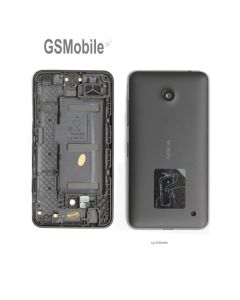 Tapa trasera y Carcasa intermedia Nokia Lumia 630 Negro