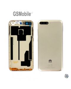 Tapa trasera para Huawei Y6 2018 Original Dorado