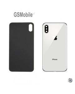 Tapa trasera con cristal cámara iPhone X Blanco
