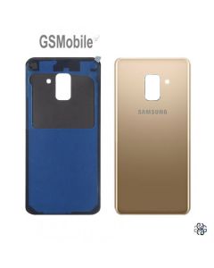 Tapa trasera Samsung A530F Galaxy A8 2018 Dorado