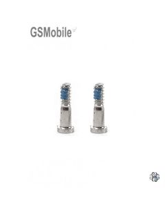 Juego de 2 tornillos externos iPhone 7 Plateado 