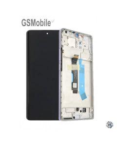 Full Display Assembly with Frame for Xiaomi Redmi Note 14 Pro 4G Original Purple
