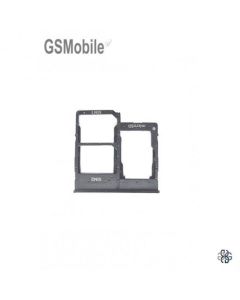 Carrellino SIM & MicroSD per Samsung A405 Galaxy A40 2019 Nero