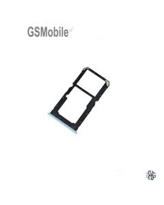 Tiroir carte SIM pour Oppo A60 Bleu