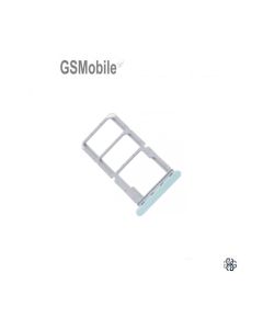 Gaveta cartão SIM e SD para Oppo A57 4G Verde