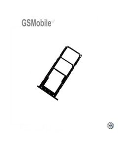 Bandeja tarjeta SIM para Samsung A04e - Negro