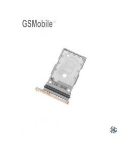 Tiroir SIM pour Samsung S22 5G Galaxy S901B Doré