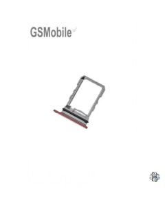 Tiroir de carte SIM pour Samsung Z Flip7 5G Galaxy F766B Rouge