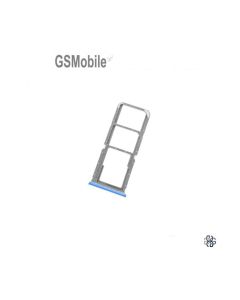 Gaveta cartão SIM e SD para Oppo A16S Azul