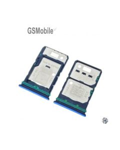 SIM Tray & SD Card for Oppo Reno7 5G Blue