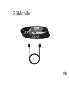 USB Cable + Type C for Samsung RT-DLC-C215-BW Black