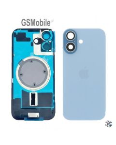 Cover Posteriore + Supporto in Metallo per iPhone 17 Blu