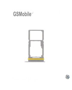 Bandeja SIM & MicroSD para Samsung A17 5G Galaxy A176 Plata