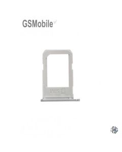 Bandeja sim Samsung G928F Galaxy S6 Edge Plus Plateado