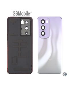 Tapa trasera + cristal c&aacute;mara para Oppo Reno12 Pro 5G Morado