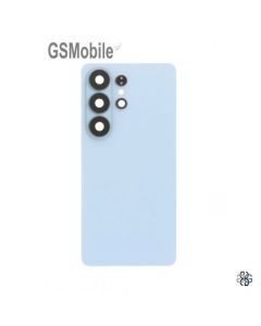 Tapa trasera + cristal c&aacute;mara para Samsung S26 Ultra Galaxy S948B Azul