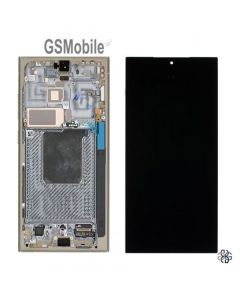 Pantalla completa Samsung S24 Ultra Galaxy S928B Amarillo Original (Assembled)