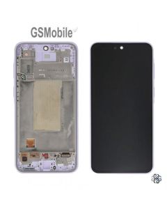 Pantalla completa Original para Samsung A37 5G Galaxy A376B Morado (Assembled)