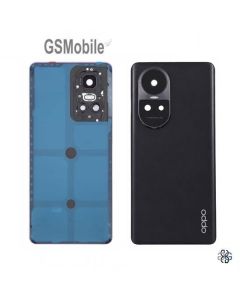 Tapa trasera + cristal cámara para Oppo Reno10 Pro 5G Negro