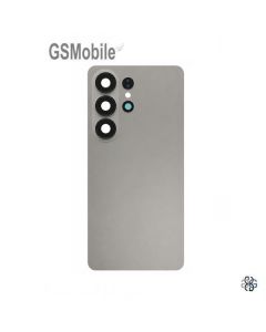 Tapa trasera + cristal c&aacute;mara para Samsung S26 Ultra Galaxy S948B Plata