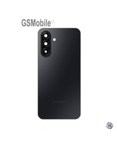 Coque arrière avec vitre caméra pour Samsung Galaxy A17 4G A175F – Noir