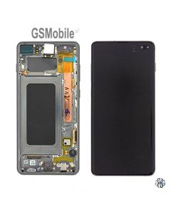 Display Completo Samsung S10+ Galaxy G975F Original Nero