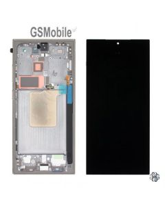 Écran complet original pour Samsung S24 Ultra Galaxy S928B Cinza / Titânio (assemblé)