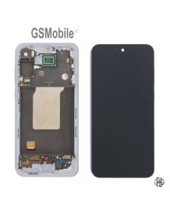 Display Completo per Samsung Galaxy A56 5G A566B Argento Originale (Assembled)