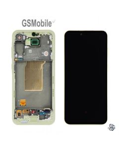 Display Completo per Samsung Galaxy A55 5G A556B Giallo Originale