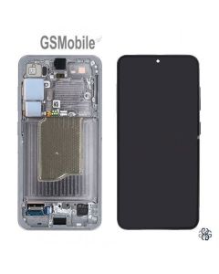 Display Completo Original Assembled per Samsung Galaxy S25 S931B Argento