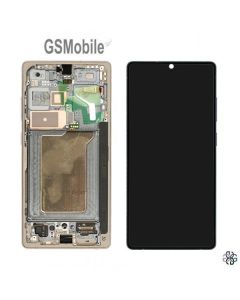 Écran Complet avec Châssis pour Samsung S25 Ultra Galaxy S938b Titane Original