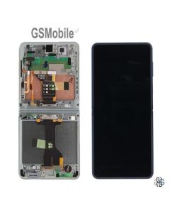 Écran Complet Original avec Châssis pour Samsung Galaxy Z Flip7 5G F766B – Vert
