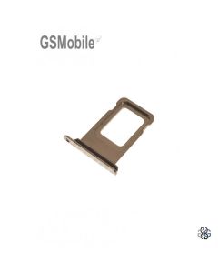 Carrellino SIM SINGLE per iPhone XS Max Oro