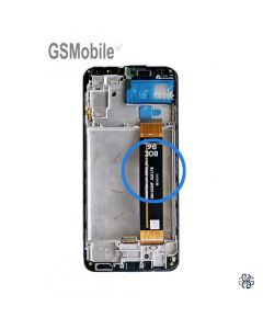 Ecrã com moldura para Samsung A23 4G Galaxy A235 Preto