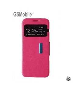 Capa livro para Samsung S8 Galaxy G950F Rosa
